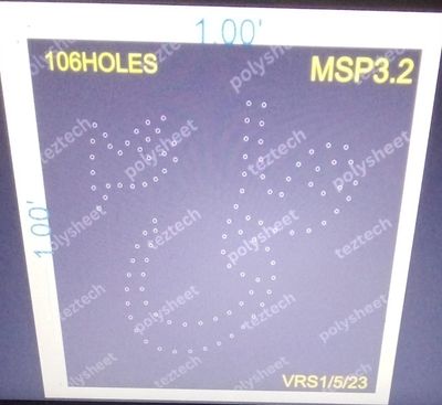 MSP3.2 MUSLIM 1X1FEET 106HOLES