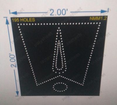 NMM1.2 NAMAM 2X2 FT 195 HOLES