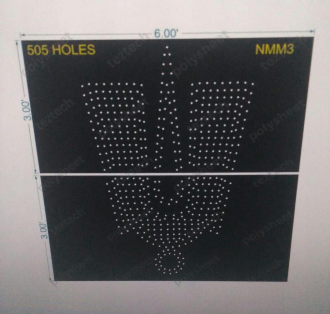 NMM3 NAMAM 6X6 FEET 505 HOLES