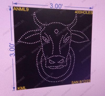 ANML9 ANIMAL 3X3 FT 400 HOLES