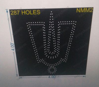 NMM2 NAMAM 4X4 FEET 287 HOLES