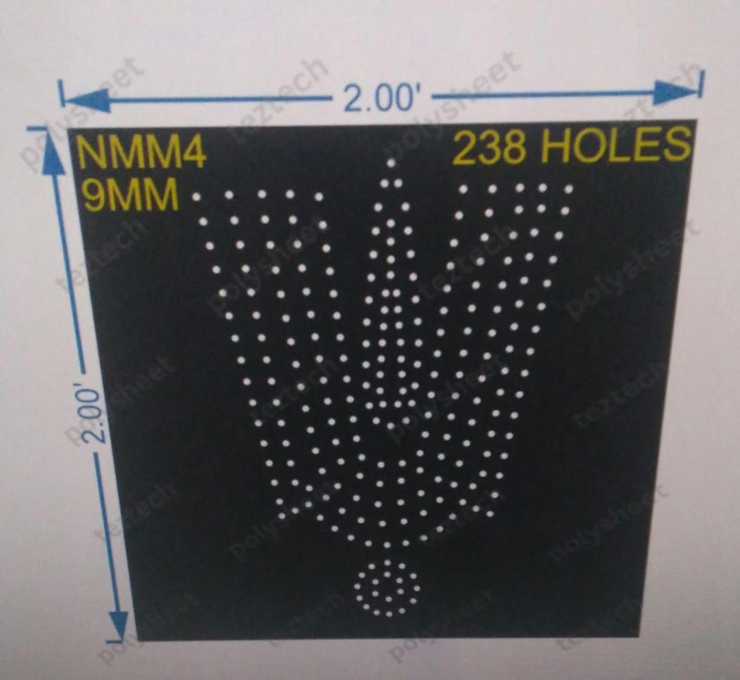 NMM4 NAMAM 2X2 FEET 238 HOLES