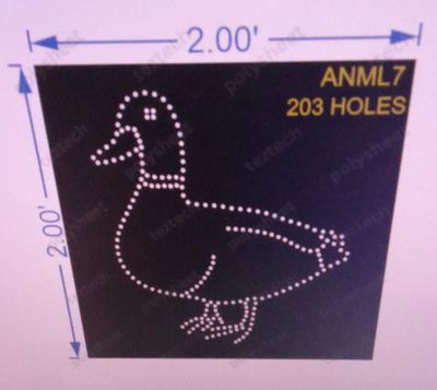 ANML7 ANIMAL 2X2 FT 203 HOLES