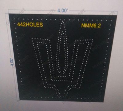 NMM6.2 NAMAM 4X4 FEET 442HOLES