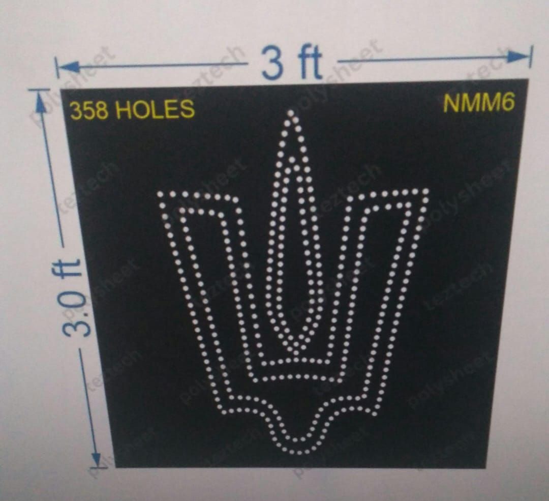 NMM6 NAMAM 3X3 FEET 358 HOLES