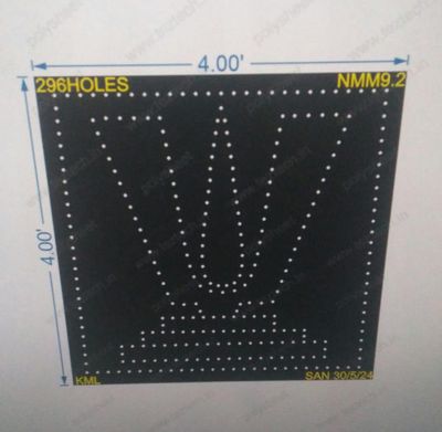 NMM9.2 NAMAM 4X4 FEET 296HOLES