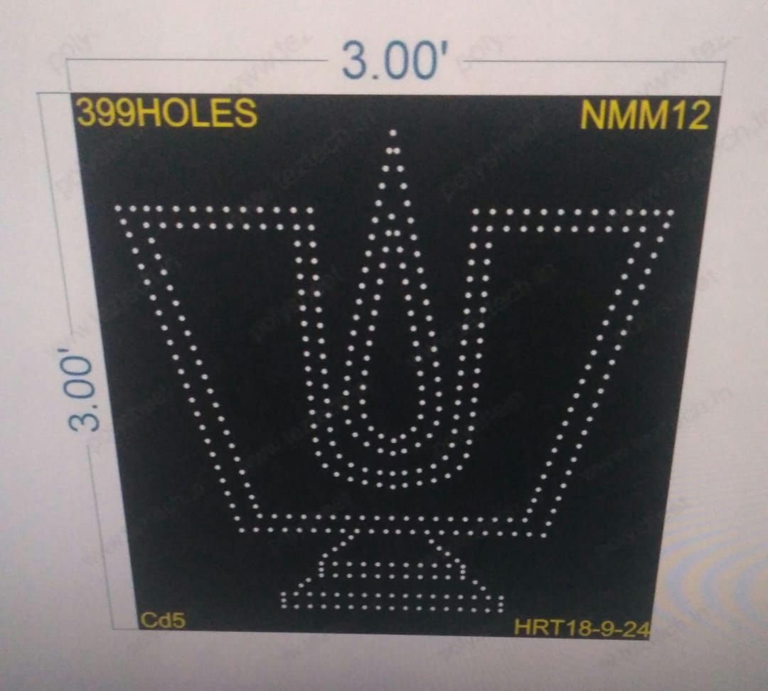 NMM12 NAMAM 3X3 FEET 399 HOLES