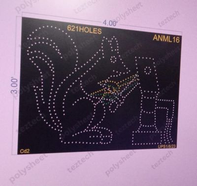 ANML16 SQUIRREL WITH PUMP  3X4 FEET 621HOLES