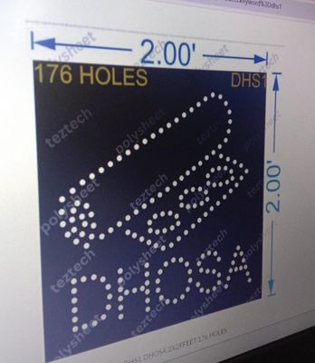 DHS1  DHOSA 2X2FFEET   176 HOLES