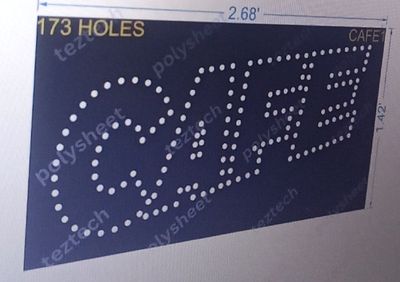 CAFE1 CAFE 1.42X2.68  FEET   173 HOLES
