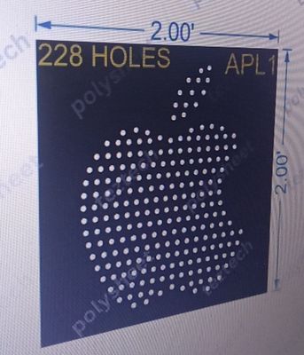 APL1 APPLE 2X2 FEET228 HOLES