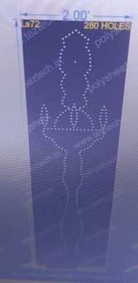 LS25 LAMP STAND 7X2 FEET 280 HOLES