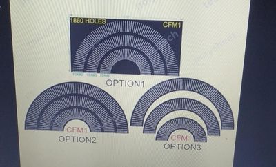 CFM1 CIRCLE FOR MURTI 4X8 FEET 1860 HOLES