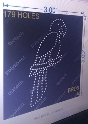 BRD6 BIRD 1 PART 3X3 FEET 179 HOLES