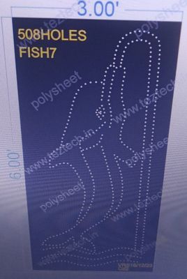 FISH7  FISH  3X6 FT  508HOLES
