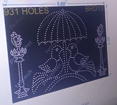 BRD13 BIRD 4X5.60FT 931 HOLES