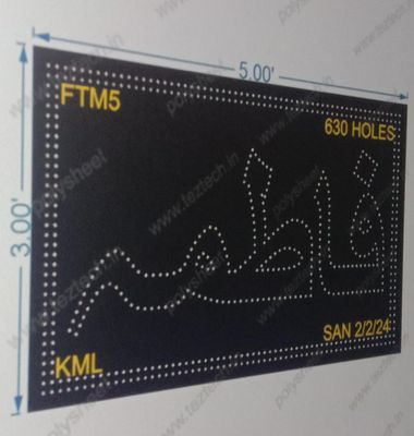 FTM5 FATIMA 3X5 FEET 630HOLES