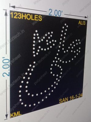 ALI3  ALI 2X2 FEET 123 HOLES
