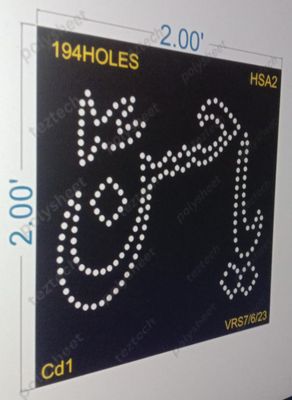 HSA2 HASSAN 2X2 FEET  194 HOLES