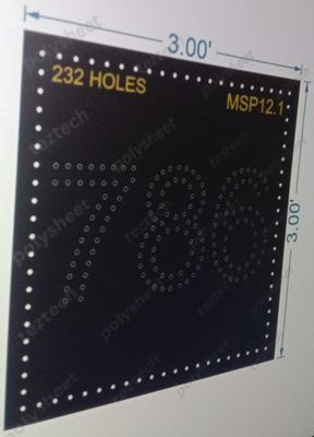 MSP12.1 MUSLIM PART  3X3 FEET 232 HOLES