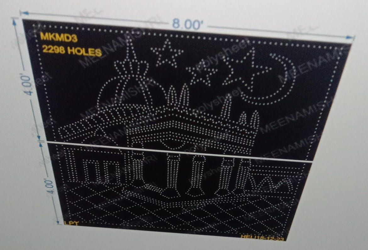 MKMD3  MAKKA MADINA  8X8FEET   2298HOLES