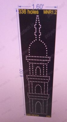 MNR1.2 MINAR  6X1.6 FEET  336 HOLES