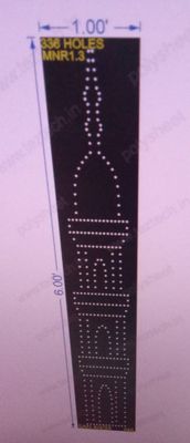 MNR1.3 MINAR  6X1 FEET  336 HOLES