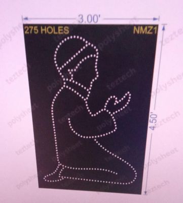 NMZ1 NAMAZ MAN 4.50X3 FEET 275 HOLES