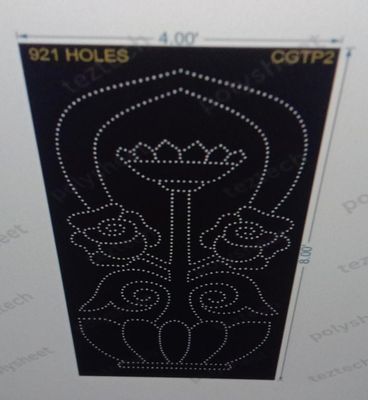 CGTP2 CURVE PILLAR 8X4 FEET 921 HOLES