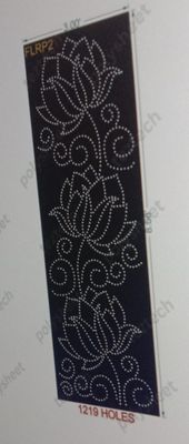 FLRP2 FLOWER PILLAR 8.58X3 1219 HOLES