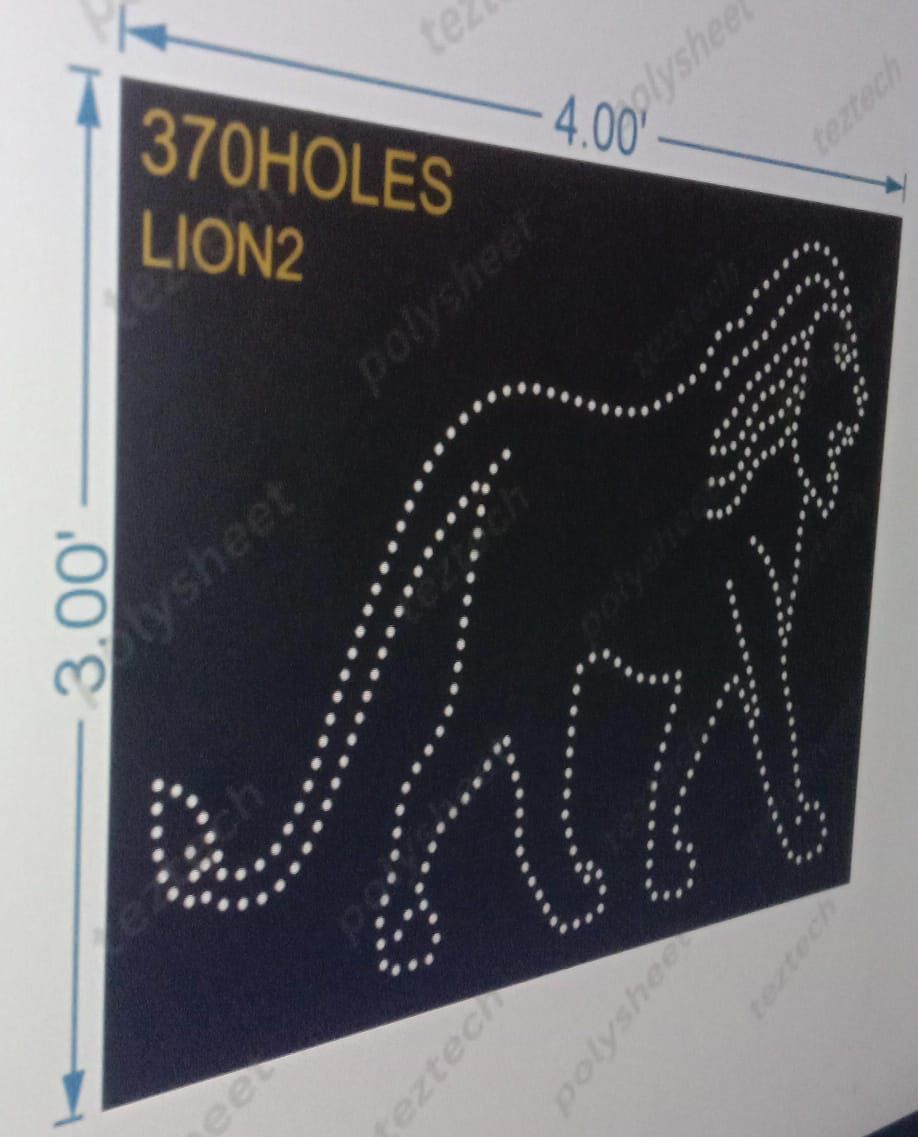 LION2 LION 3X4FEET 370HOLES