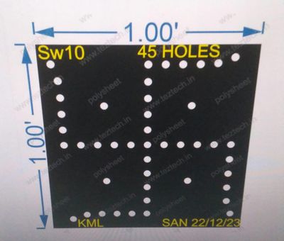 SW10 SWASTIK 1X1 FEET 45HOLES