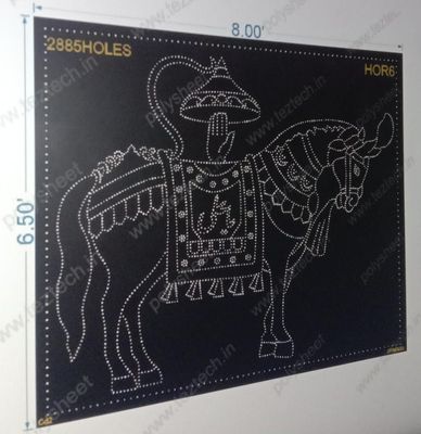 HOR6 HORSE 6.5X8 FEET 2885 HOLES