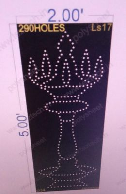 LS17 LAMP STAND 2x5FEET 290HOLES
