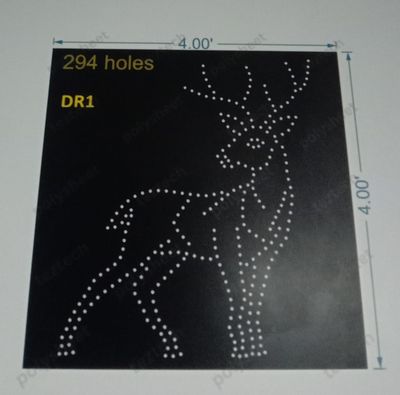 DR1	DEER 4X4 FEET 294 HOLES