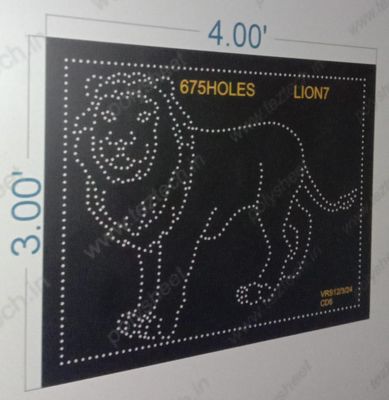 LION7 LION 3X4 FEET 675 HOLES
