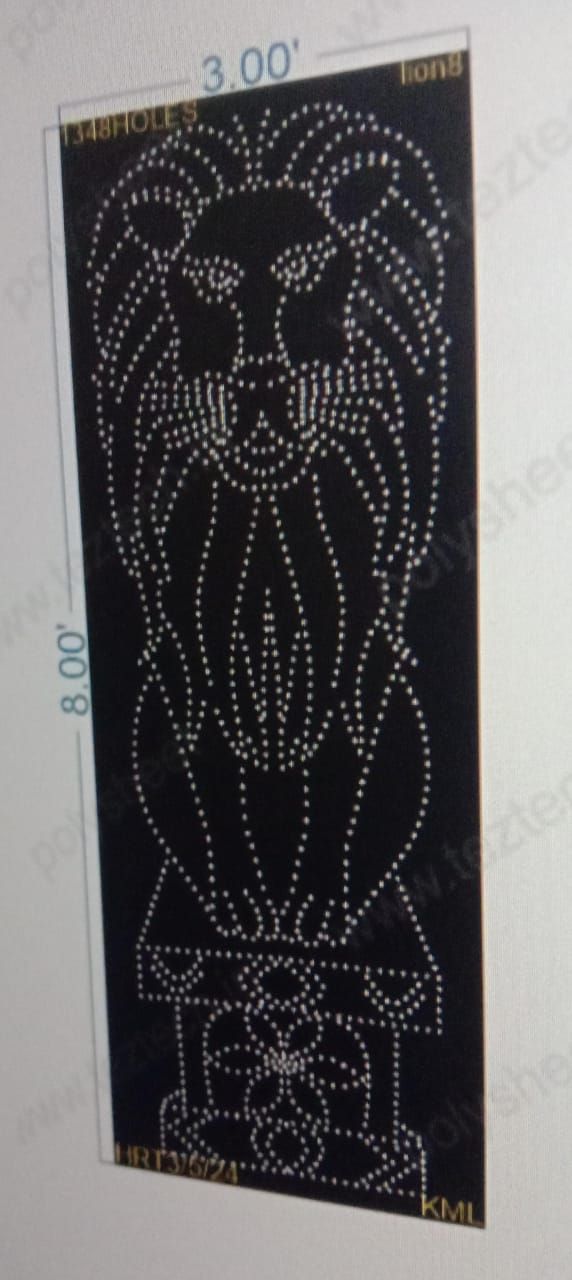LION8 LION 3X8 FEET 1348 HOLES