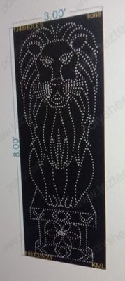 LION8 LION 3X8 FEET 1348 HOLES