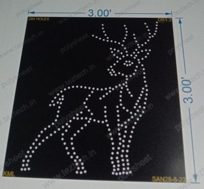 DR1.3 DEER 3X3 FEET 294HOLES