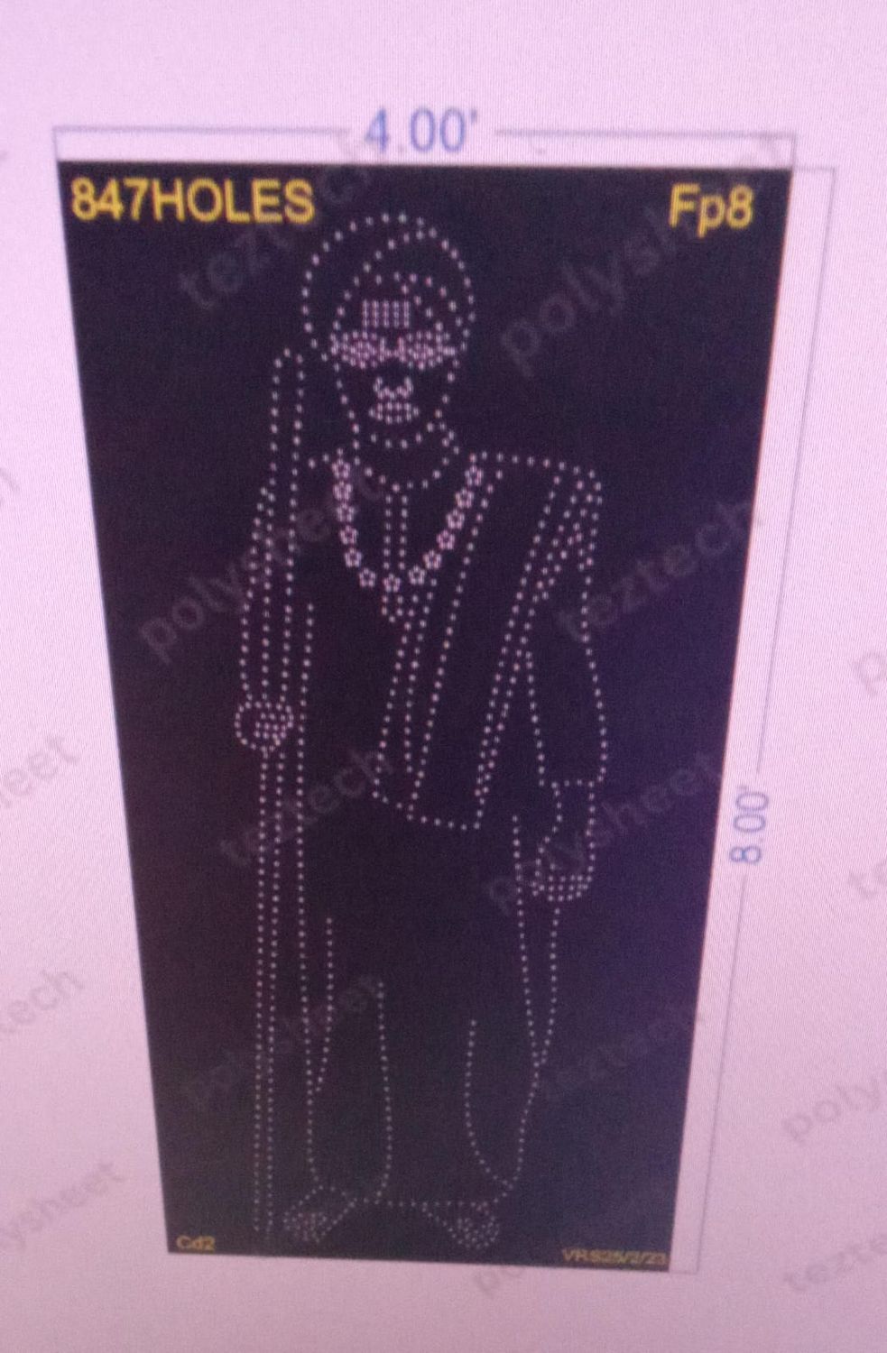 FP8 Mundaragi  swamiji 8X4 FEET 847HOLES