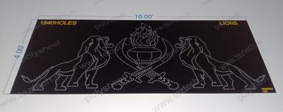 LION5 LION 4X10 FEET 1540 HOLES