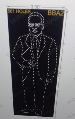BBA2 BABA SAHEB AMBEDKAR 7.50X3 561 HOLES