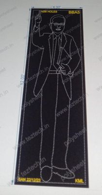 BBA5 BABA SAHEB AMBEDKAR 12X4FEET 1438HOLES