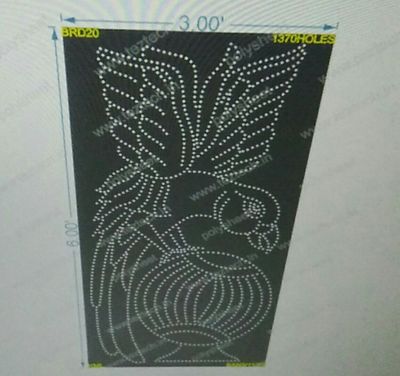 BRD20 FLYING BIRD 6X3 FEET 1370HOLES
