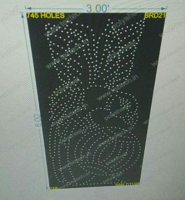 BRD21 BIRD 1 PART 6X3 FEET 745 HOLES