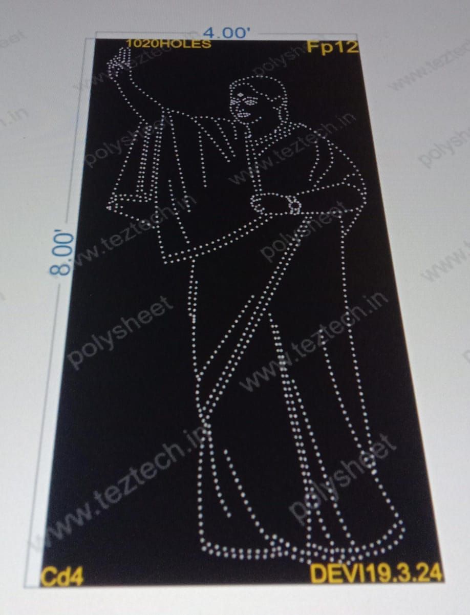 FP12 JAYALALITHA 8X4 FEET 1020 HOLES