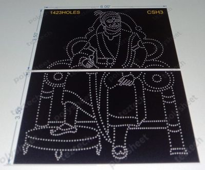 CSH3  CHHATRAPATI SHIVAJI 7X6 FEET 1423 HOLES