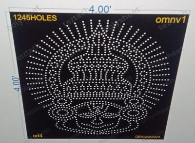 OMNV1 ONAM 4X4FEET 1245HOLES