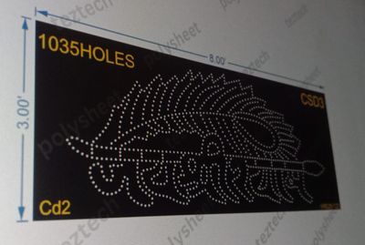 CSD3  JAY SHREE SAYAM 3X8 FEET 1035 HOLES