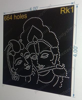 RK1	RADHA KRISHNA 4X4 FEET 664 HOLES